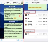 Know who Received and Read Message in WhatsApp Group Member