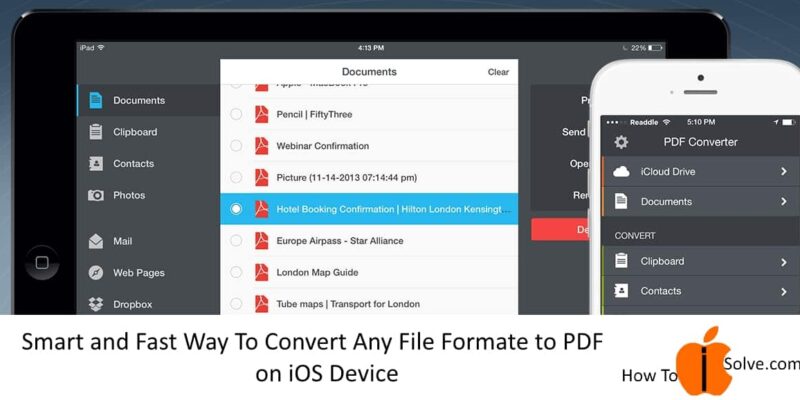 Readdle: Best PDF Converter for iPad, iPhone