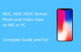 How to Fix iPhone Photos Won’t Open HEIC, HEIF, HEVC Open on Mac and Windows