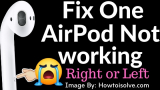 AirPods Only Playing in One Ear (iOS 26) in 2026: Prefer this Solutions