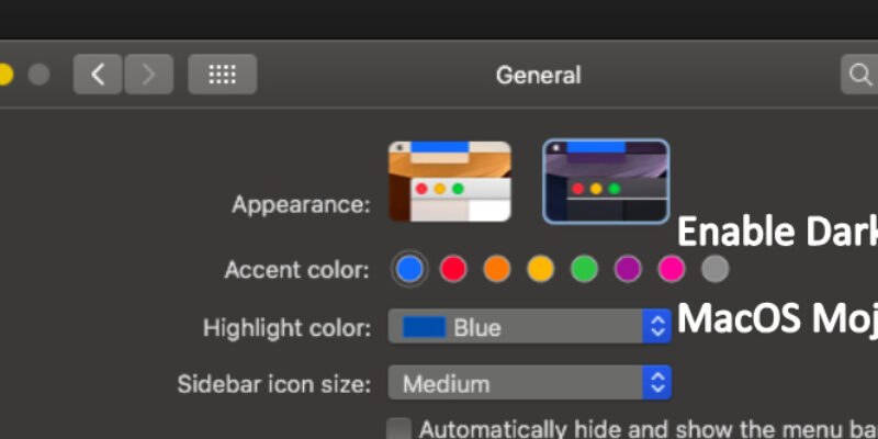 How to Enable Dark Mode on Mac Keyboard Shortcut