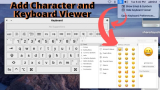 How to Add Character and Keyboard Viewer on Mac Top Menu Bar