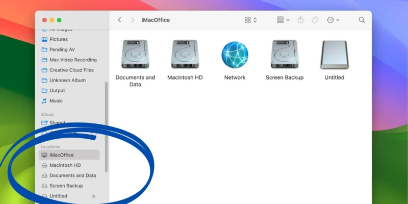 How to Add External Drive to Locations on Mac