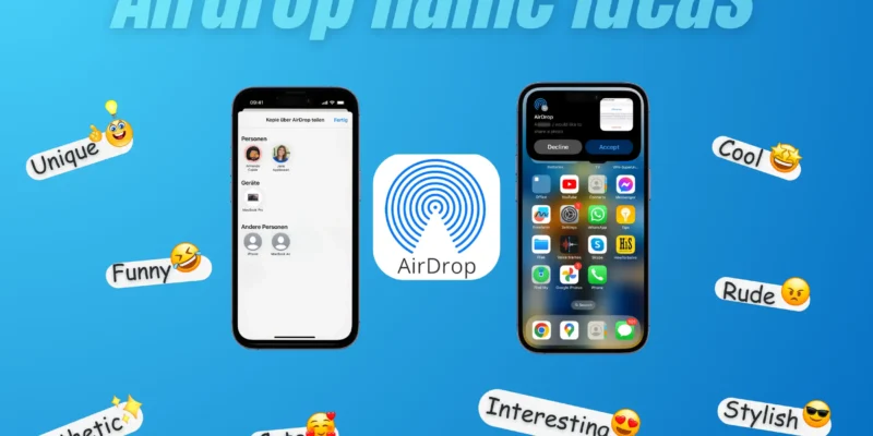 Best Funny Airdrop Name Ideas in 2026