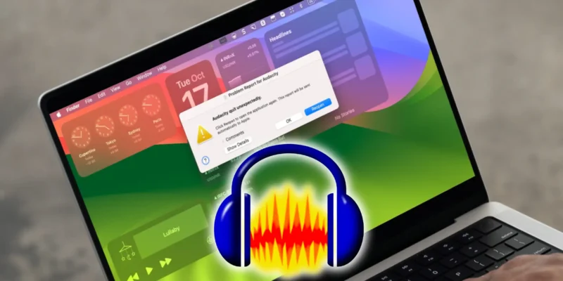 Fix Audacity Keeps crashing on Mac Sequoia