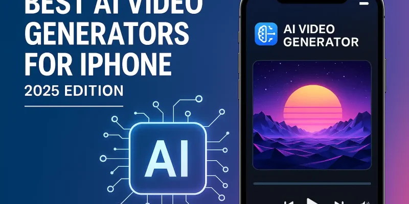 Best AI Video Generators for iPhone (2025 Edition)