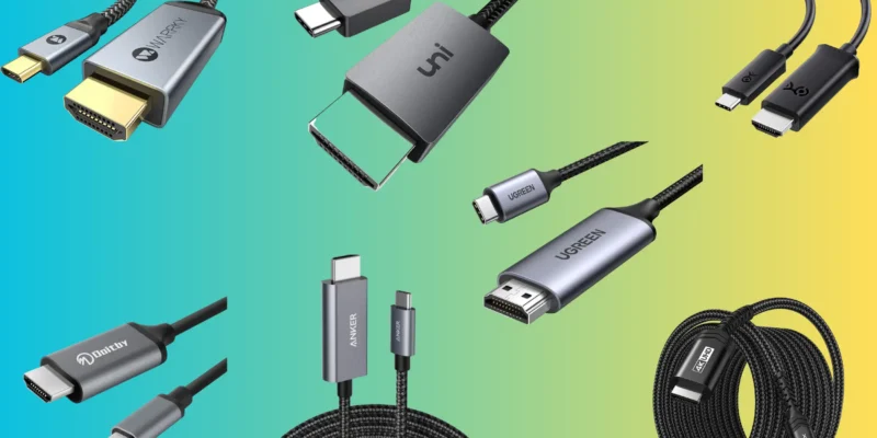 Best USB-C To HDMI Cables For iPhone 15 (Pro, Max)