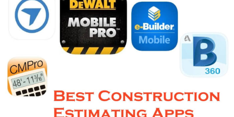 5 Best Construction Estimating Apps for iPad & iPhone in 2026