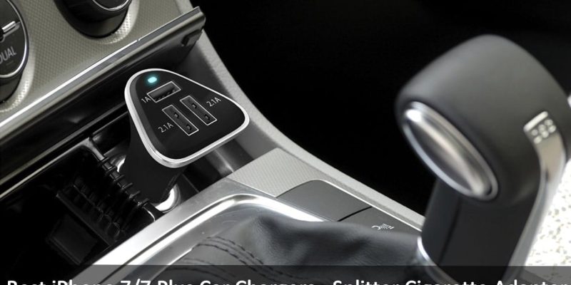 2026 Best iPhone 7 Plus Car Chargers: Splitter Cigarette lighting Adapter