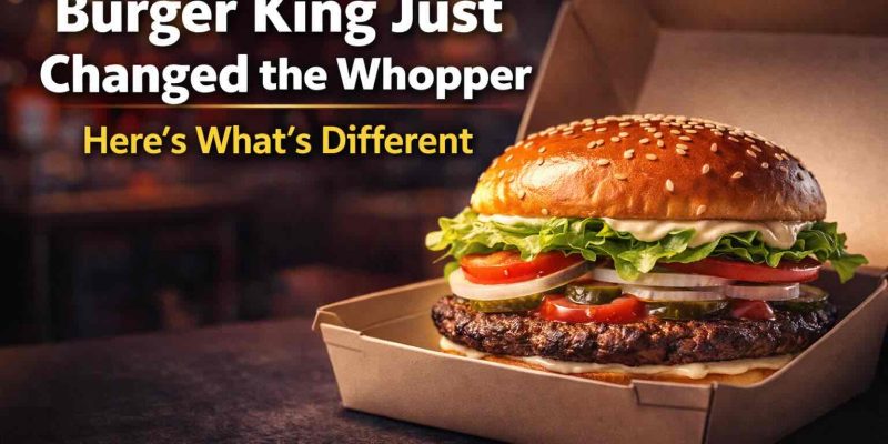 Burger King Just Changed the Whopper – Here’s What’s Different!