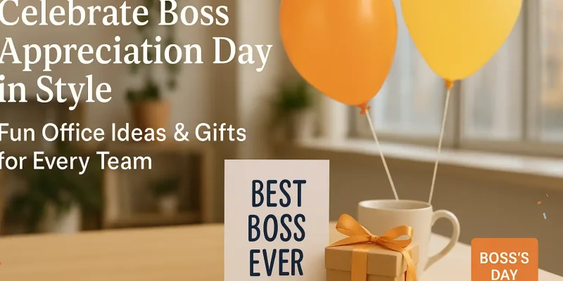 Celebrate Boss Appreciation Day 2025 in Style – Fun Office Ideas & Gifts