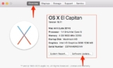System requirements for OS X EI Capitan: Compatible device