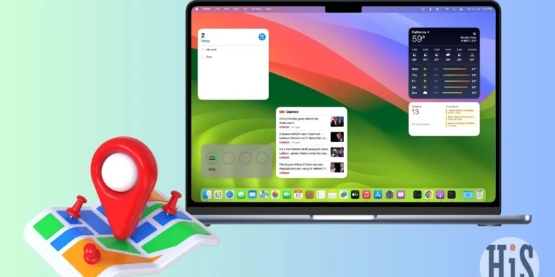 How to Change Default City in Weather Widget on Mac