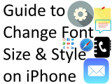 How to Change Font Style on iPhone Notes, Mail, Safari