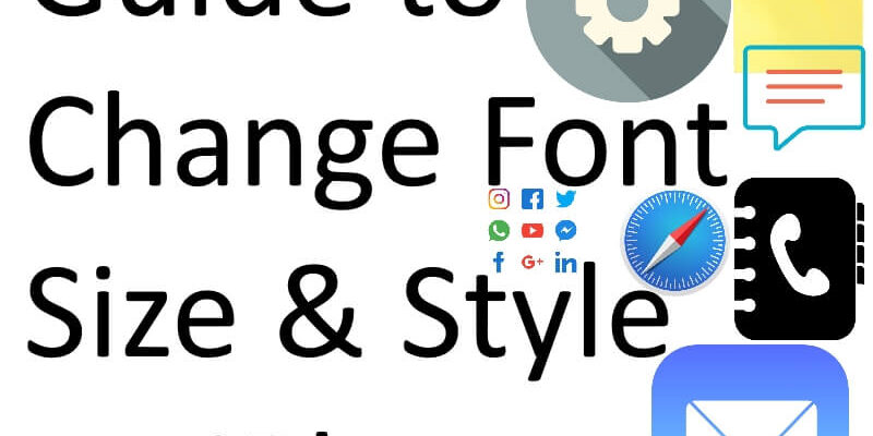 How to Change Font Style on iPhone Notes, Mail, Safari