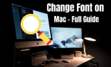 How do I increase the Mac System font size?