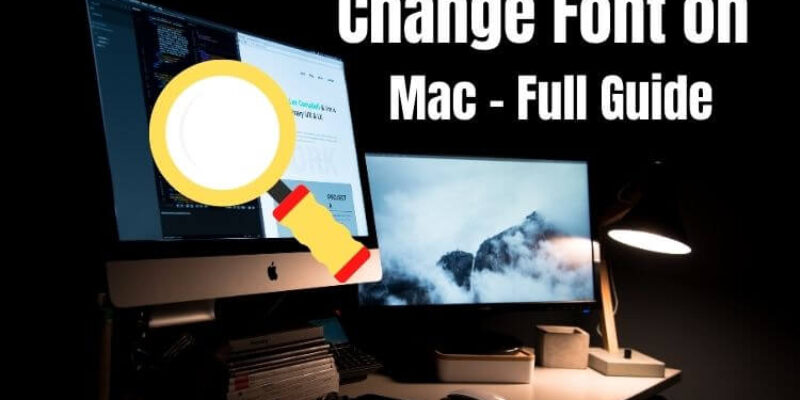 How do I increase the Mac System font size?