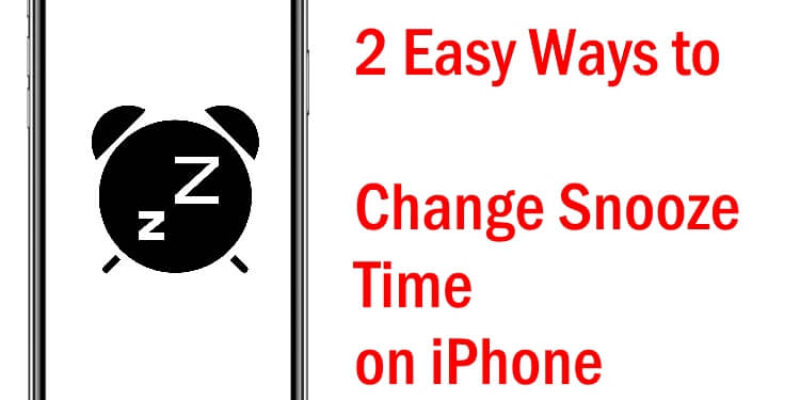 How to Change iPhone Alarm Snooze Time iOS 26