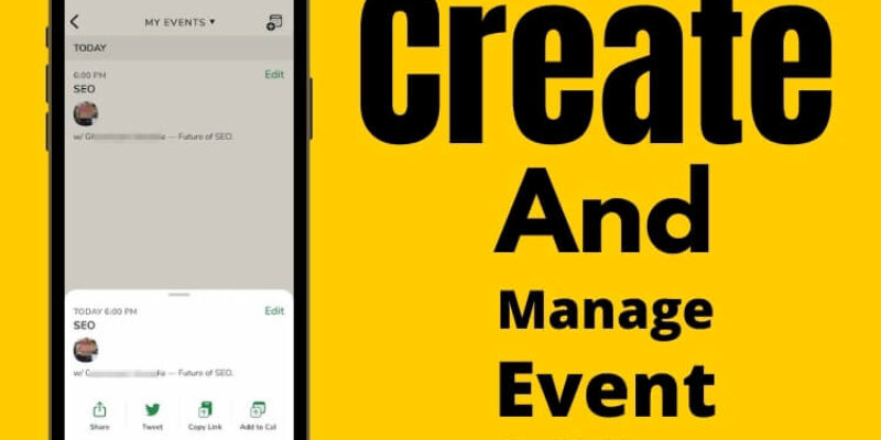 How Do You Schedule a Room/Event in a clubhouse?: Clubhouse Event Name ideas