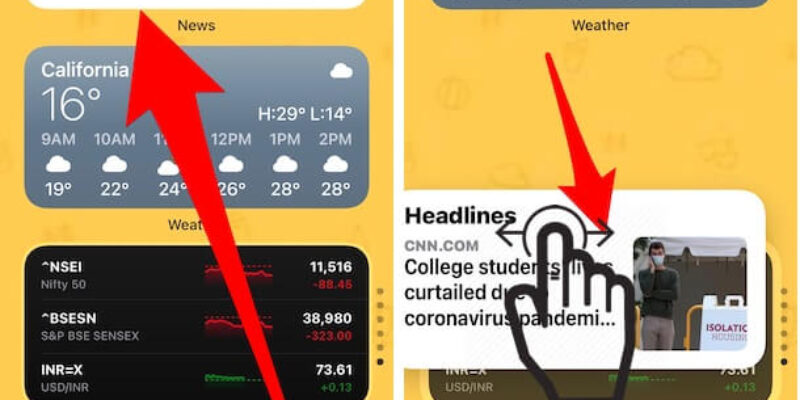 How to add, remove, and customize Smart Stack widgets