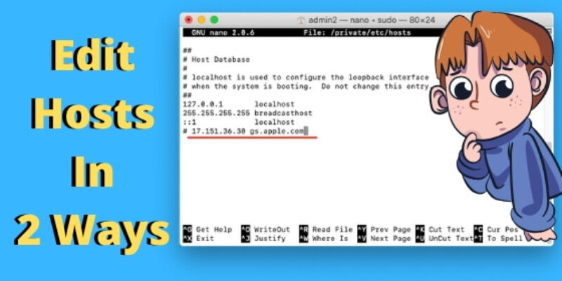 How to Edit Hosts File on Mac (Step By Step, Sequoia/Sonoma)