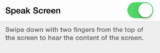How to Turn ON/Enable Speak Screen on iPhone, iPad, Mac