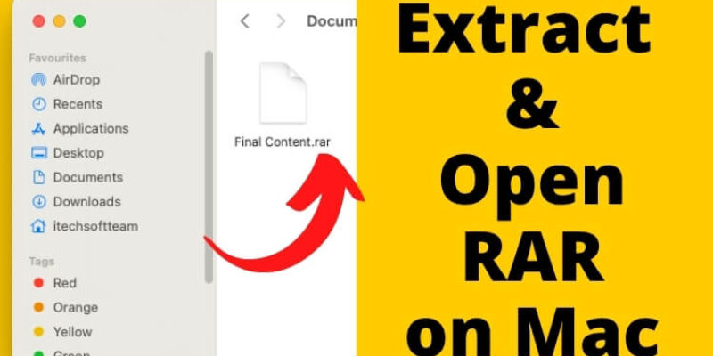 How to Extract and Open RAR file on Mac