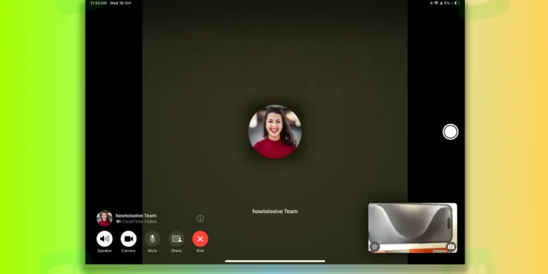 Fix FaceTime audio not working but video works on iPhone (iOS 26), iPad