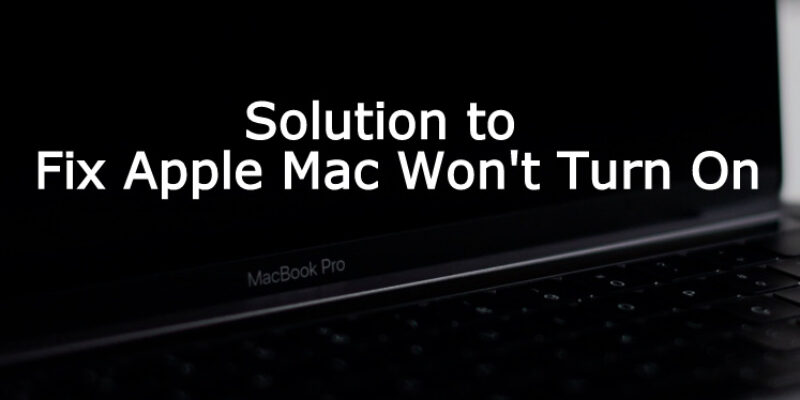 Mac or MacBook Won’t Turn on After macOS Sequoia Update
