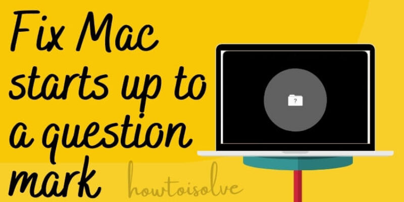 How to Fix Flashing Folder With Question Mark on Macbook Sequoia/Sonoma