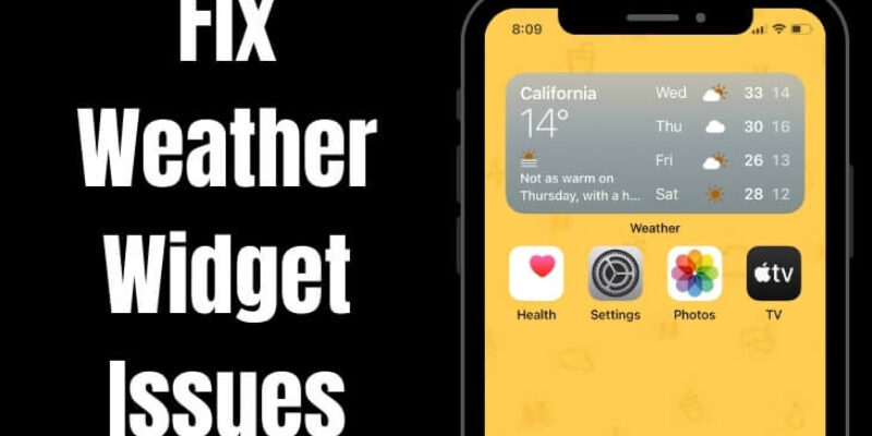 7 Fixes Weather Widget on iPhone Lock or Home Screen