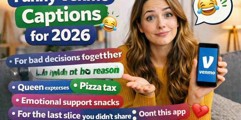 Funny Venmo Captions for 2026 😂 You’ll Actually Use