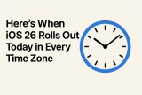 Here’s When iOS 26 Rolls Out Today (Monday) in Every Time Zone