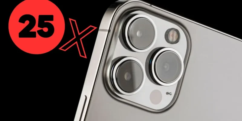 How to 25x zoom on iPhone 15 Pro Max