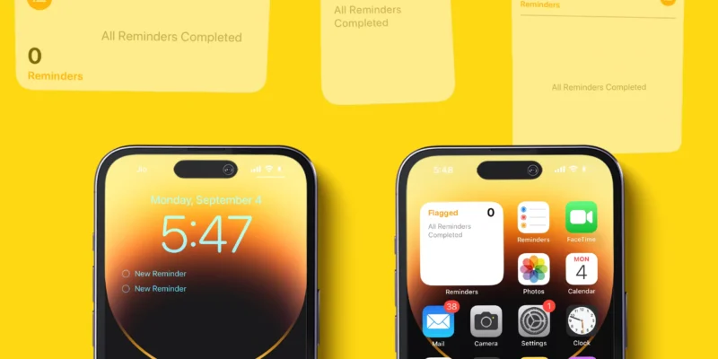 How to Add Reminder Widget on iPhone Lock + Home Screen