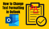 How to Change the Default Font Size in Outlook? Text Formatting
