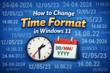 How to Change Time Format in Windows 11