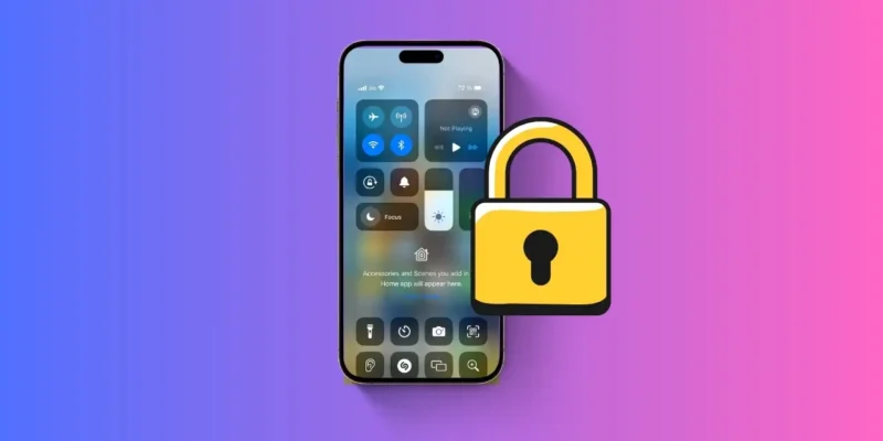 How to Disable Control Center on iPhone Lock Screen (iOS 26)