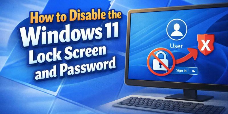 How to Disable the Windows 11 Lock Screen and Password