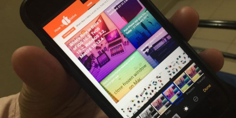How to Edit Picture Photo Filters on iPhone: Photo Effects