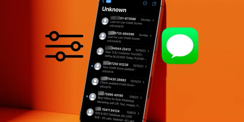 How to Filter Unknown Senders in Text Messages on iPhone 15, 14 (Pro Max)