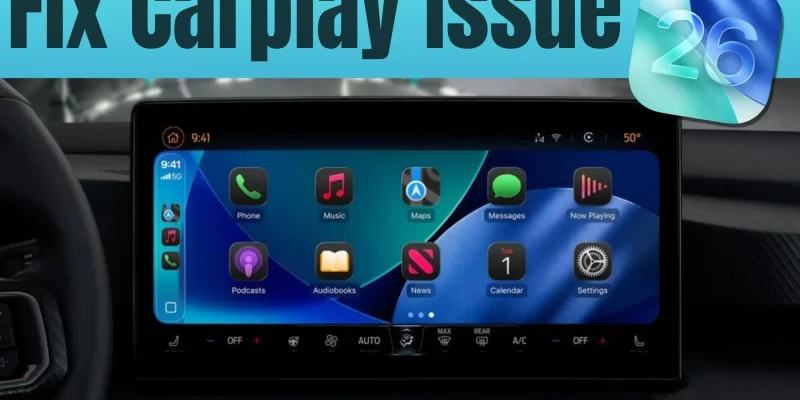 CarPlay Not Working After iOS 26 Update? 12 Fixes That Actually Work