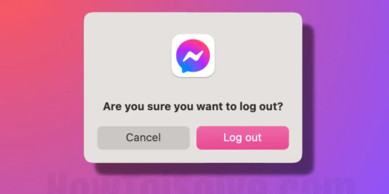 How to Log Out of Facebook Messenger on iPhone, Pc Computer (2026)