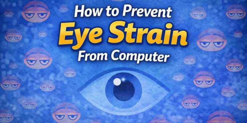 How to Prevent Eye Strain From Computer