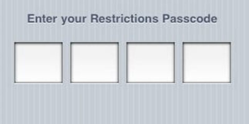How to Reset your forgot restrictions Passcode on iPad Air, iPad Mini