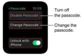 How to Turn ON Apple Watch Passcode