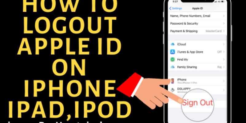 How to Sign Out Apple ID on Mac, iPhone in 2026