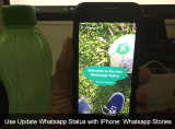 How to Use Update Whatsapp Status with iPhone: Whatsapp Stories