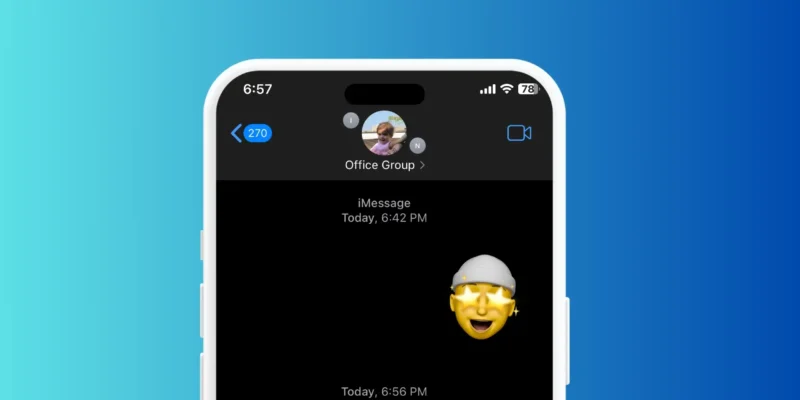 How to add a Photo and Name to group chats in the Messages app
