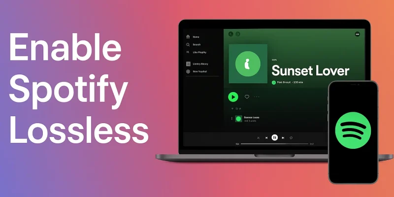 How to Enable Lossless Audio on Spotify iPhone, Pc